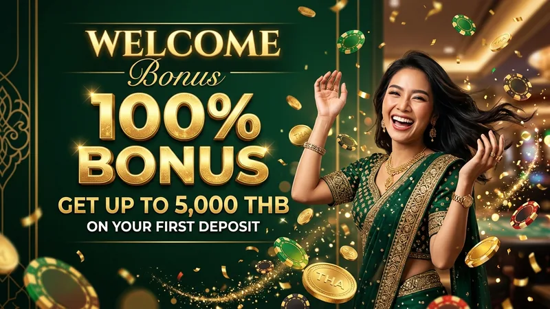 jjrich88 โบนัสสมัครใหม่ 100% สูงสุด 5,000 บาท